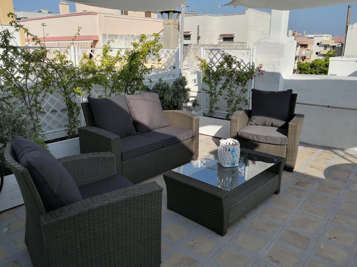 Vele Bianche Cosy Home Con Terrazza بولينيانو آ ماري المظهر الخارجي الصورة