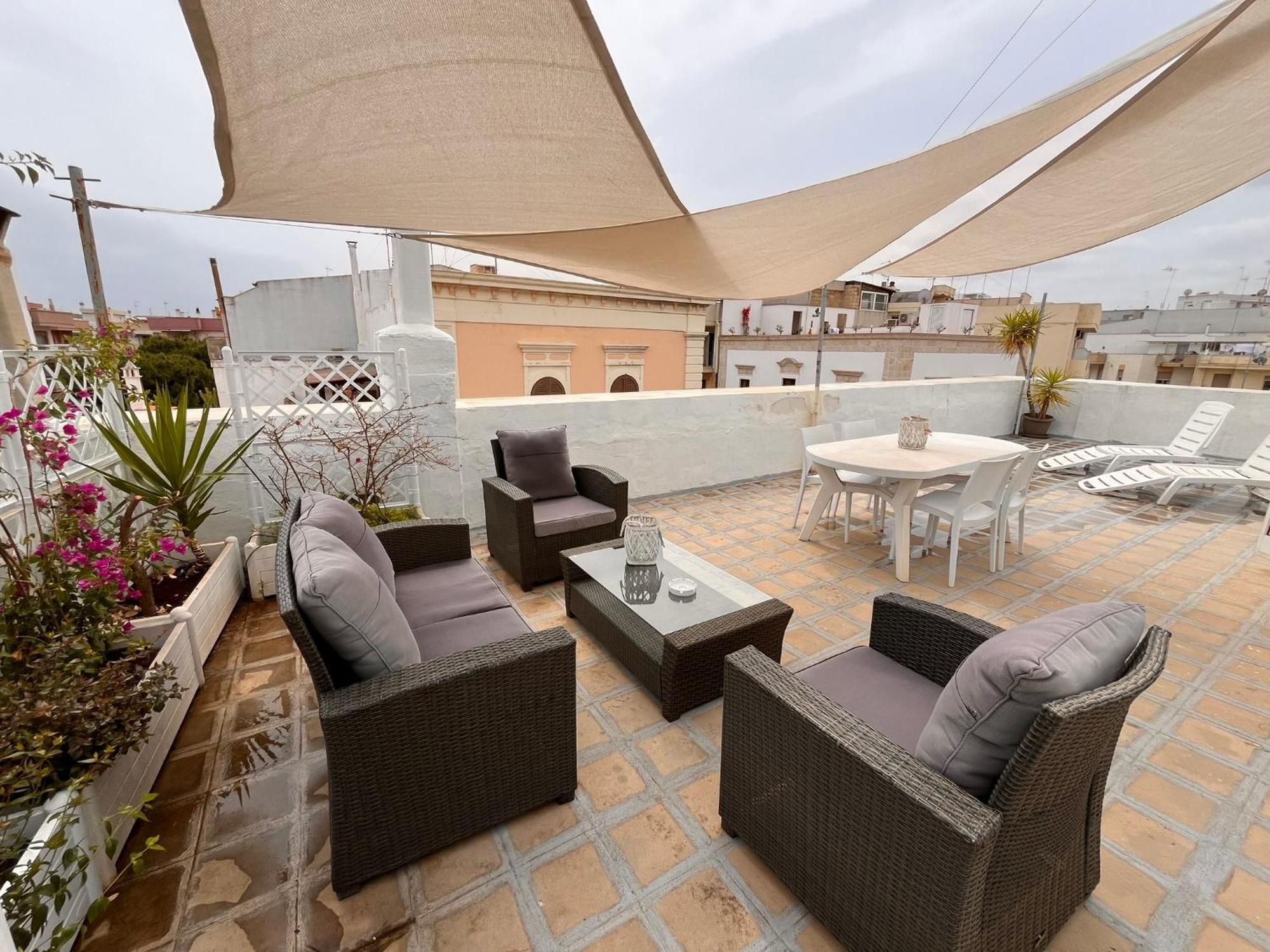 Vele Bianche Cosy Home Con Terrazza بولينيانو آ ماري المظهر الخارجي الصورة